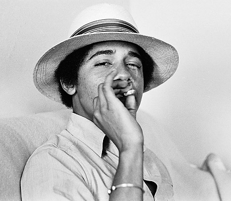 obama smoke image