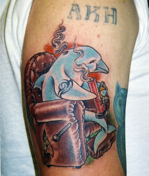 Rad Toking Dolphin Tattoo Rad Toking Dolphin Tattoo