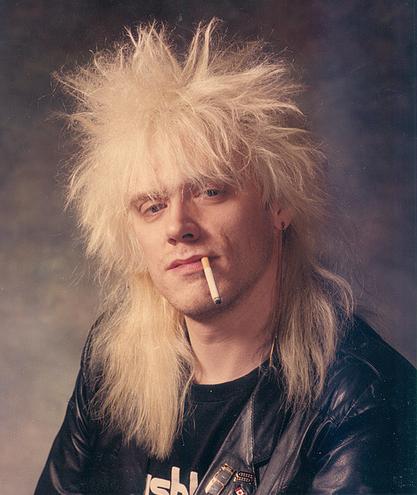 rad dude with rad hair