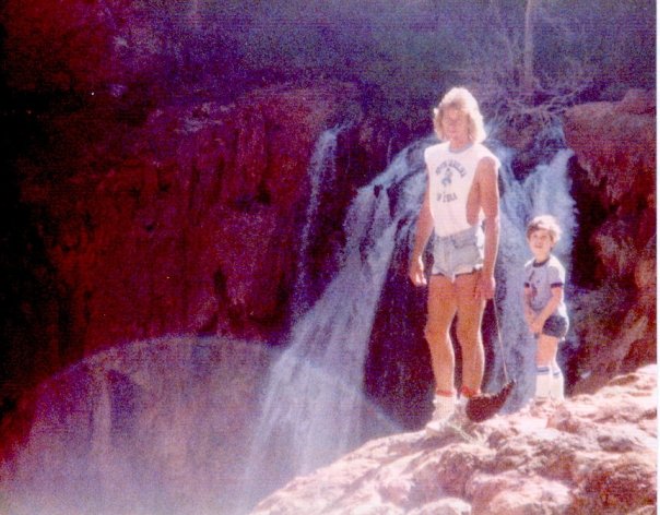Mullet and short shorts